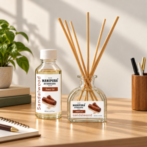 Sandalwood Reed Diffuser Set