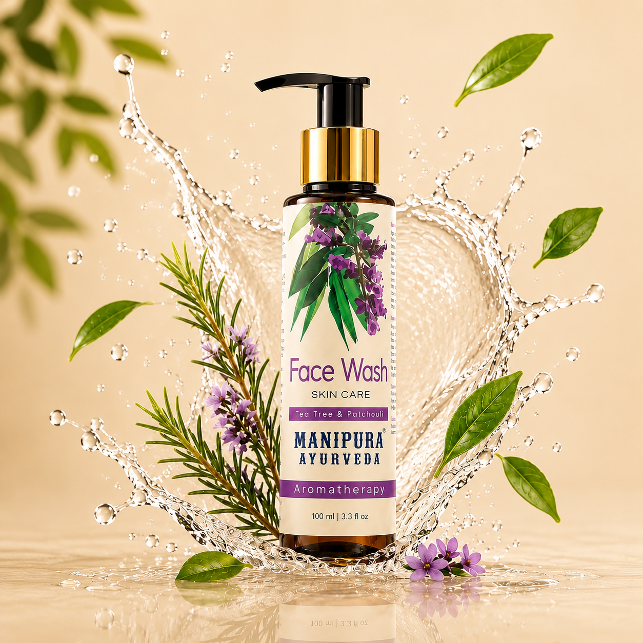 Tea Tree & Patchouli Face Wash